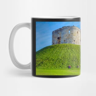 Clifford Tower in York, UK Mug